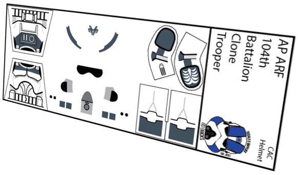 104th Battalion Clone ARF