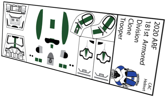 181st Armored Division Clone ARF