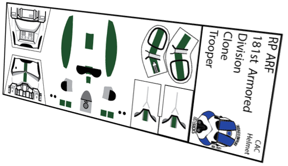 181st Armored Division Clone ARF