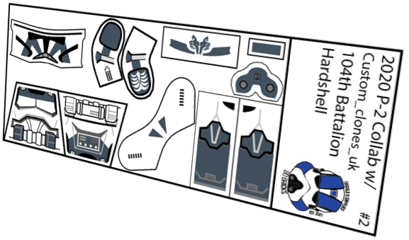 104th Battalion Hardshell (Custom_clones_uk x BD Bricks)