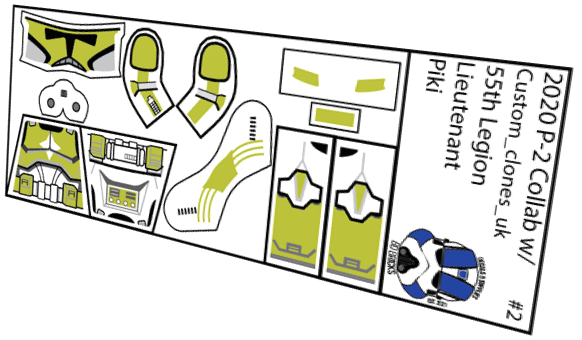 55th Legion LT. Piki (Custom_clones_uk x BD Bricks) (Copy)
