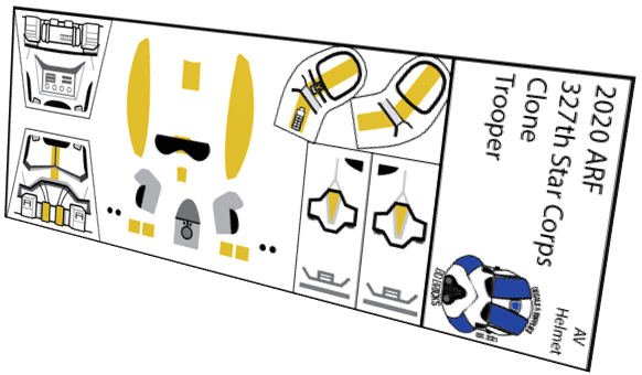 327th Star Corps Clone ARF
