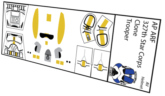 327th Star Corps Clone ARF
