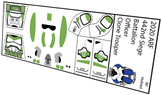 442nd Siege Battalion Clone ARF