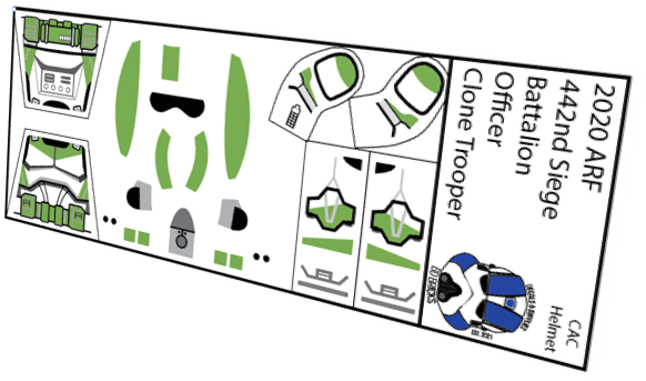 442nd Siege Battalion Clone ARF