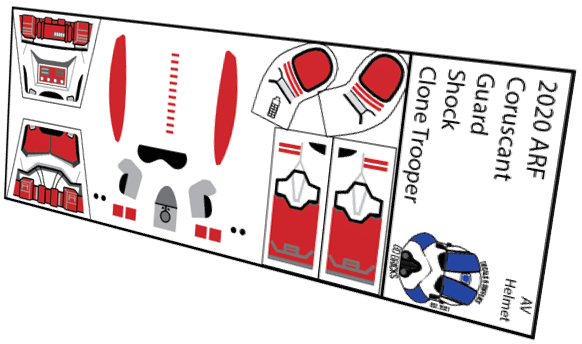 Coruscant Guard Shock Clone ARF