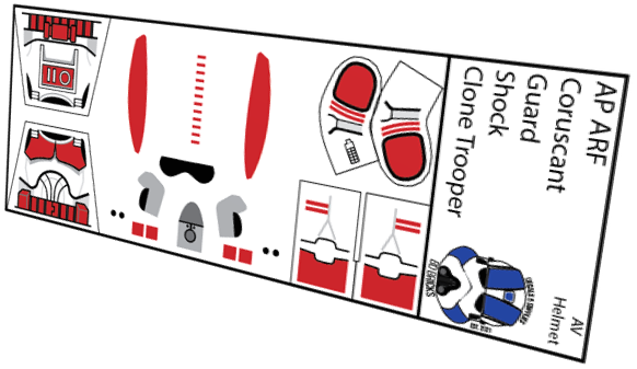 Coruscant Guard Shock Clone ARF