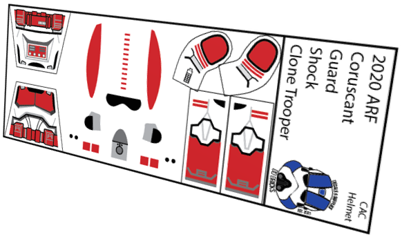 Coruscant Guard Shock Clone ARF