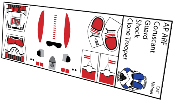 Coruscant Guard Shock Clone ARF