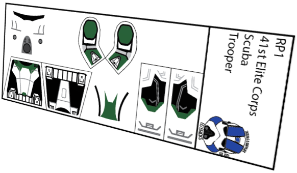 41st Elite Corps Scuba Clone Trooper