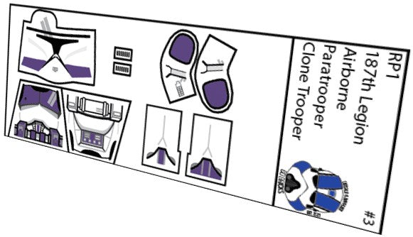 187th Legion Airborne Paratrooper Clone Trooper