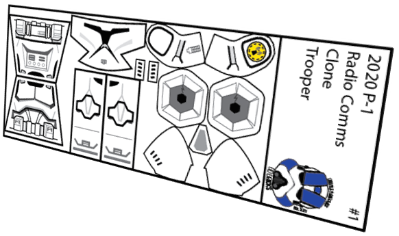 Radio Comms Clone Trooper (Grunt/Basic)