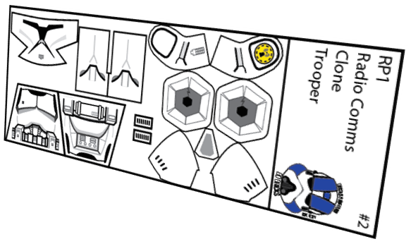 Radio Comms Clone Trooper (Grunt/Basic)