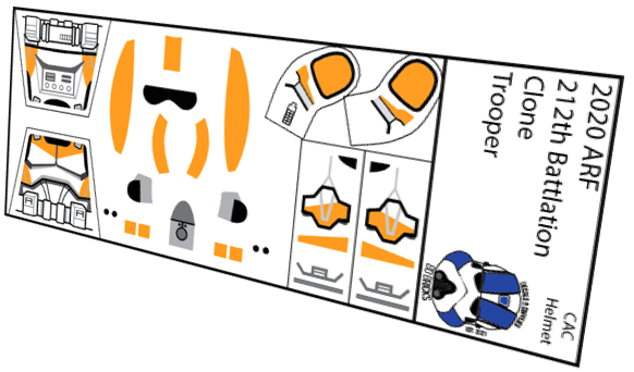 212th Attach Battalion Clone ARF