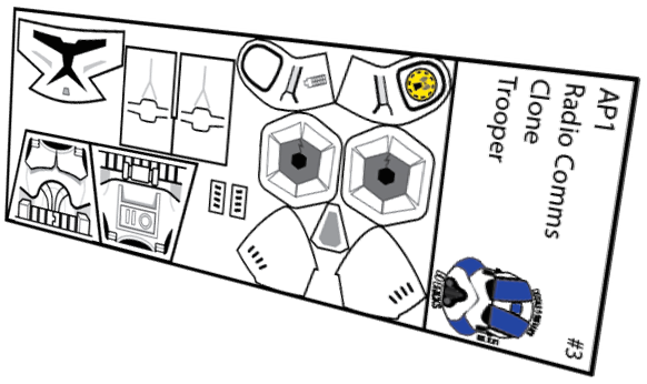 Radio Comms Clone Trooper (Grunt/Basic)