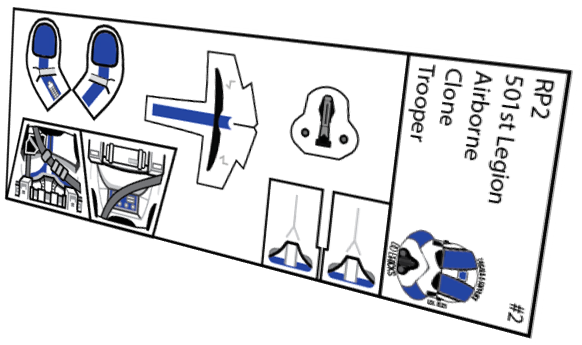 501st Legion Airborne Clone Trooper