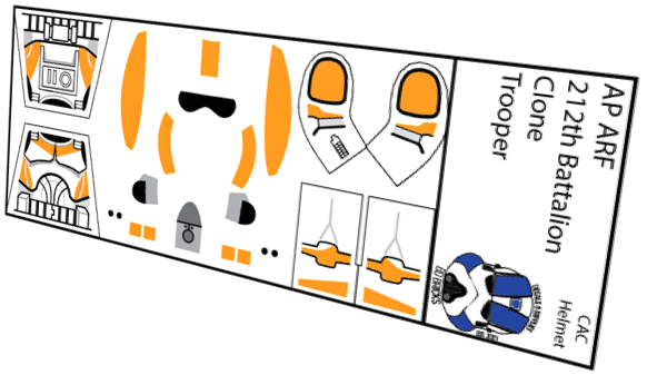 212th Attach Battalion Clone ARF