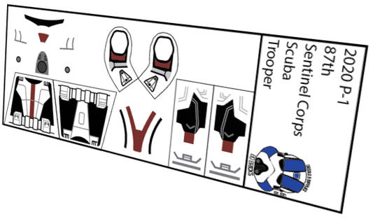 87th Sentinel Corps Scuba Clone Trooper