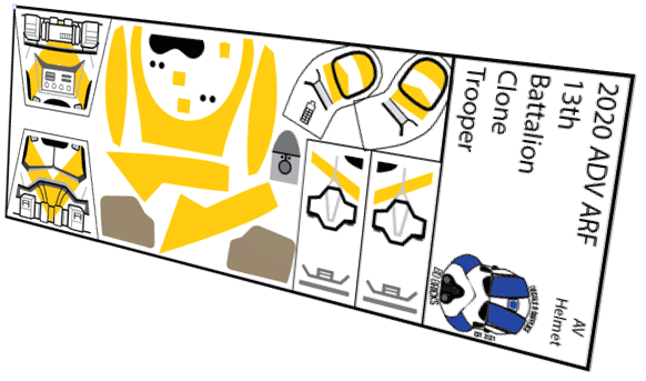 13th Legion Clone ADV ARF