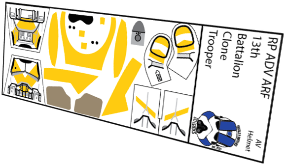 13th Legion Clone ADV ARF