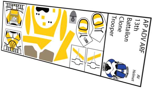 13th Legion Clone ADV ARF