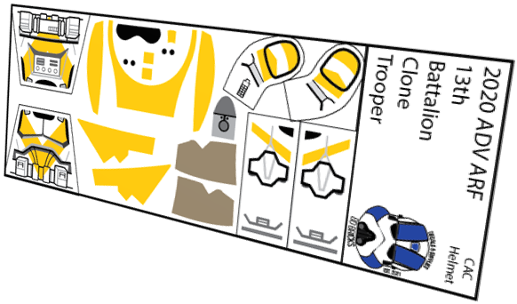 13th Legion Clone ADV ARF