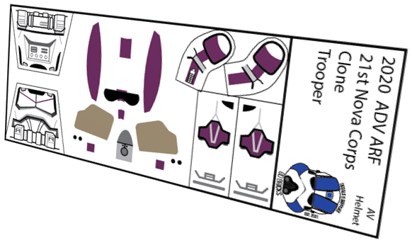21st Nova Corps Clone ADV ARF