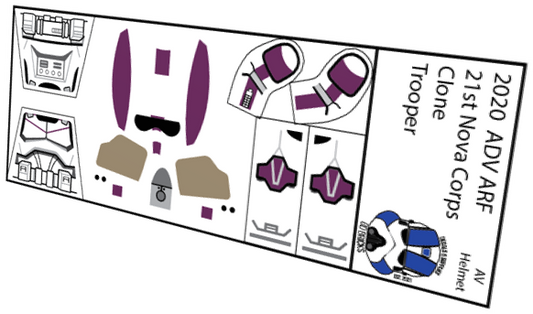 21st Nova Corps Clone ADV ARF