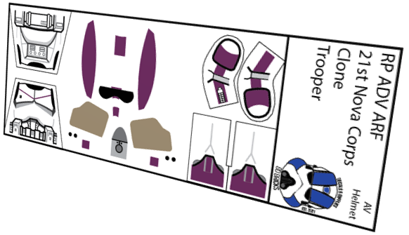 21st Nova Corps Clone ADV ARF