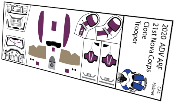 21st Nova Corps Clone ADV ARF