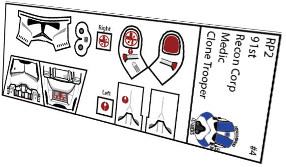 91st Recon Corps Medic Clone Trooper