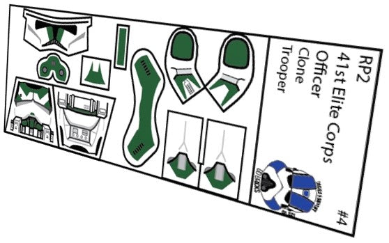 41st Elite Corps Officer Clone Trooper