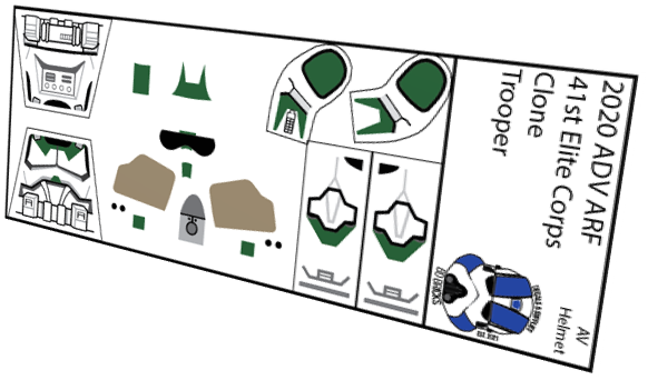 41st Elite Corps Clone ADV ARF