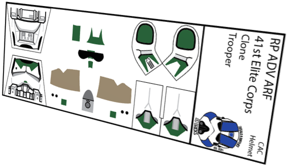 41st Elite Corps Clone ADV ARF