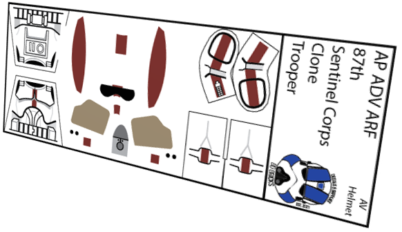 87th Sentinel Corps Clone ADV ARF