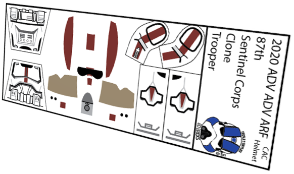 87th Sentinel Corps Clone ADV ARF