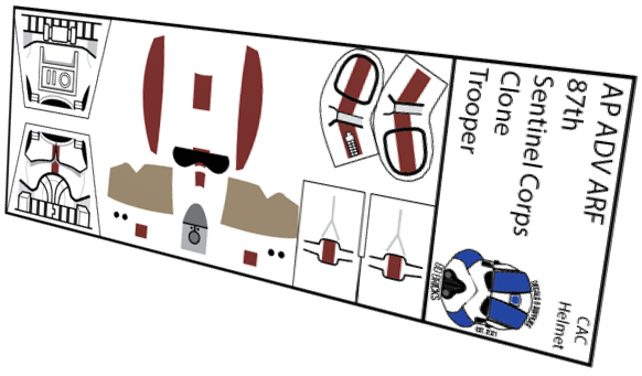 87th Sentinel Corps Clone ADV ARF