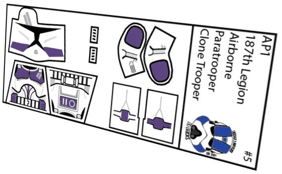 187th Legion Airborne Paratrooper Clone Trooper