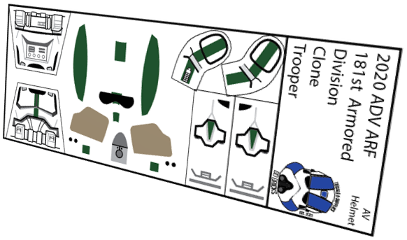 181st Armored Division Clone ADV ARF