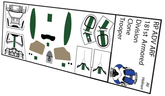 181st Armored Division Clone ADV ARF