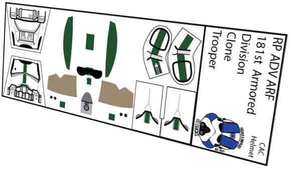 181st Armored Division Clone ADV ARF