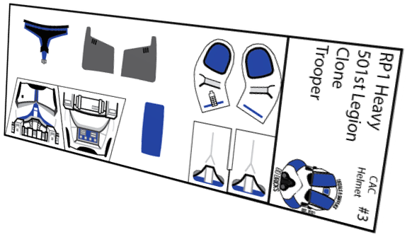 501st Clone Heavy Phase 1