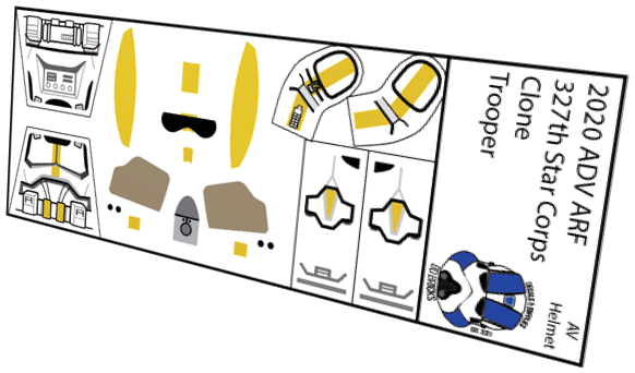 327th Star Corps Clone ADV ARF