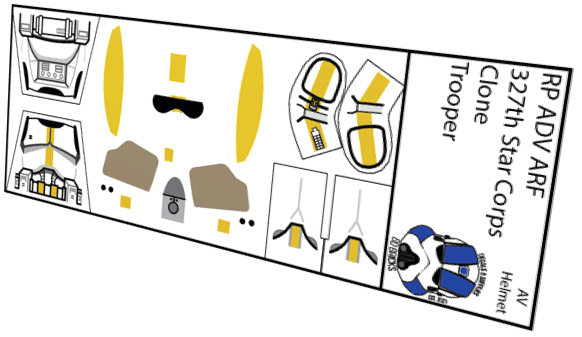 327th Star Corps Clone ADV ARF
