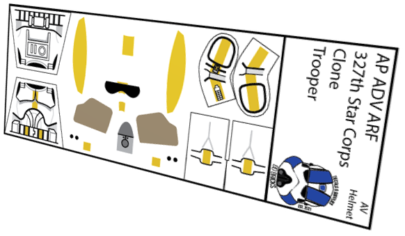 327th Star Corps Clone ADV ARF