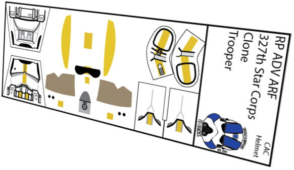 327th Star Corps Clone ADV ARF