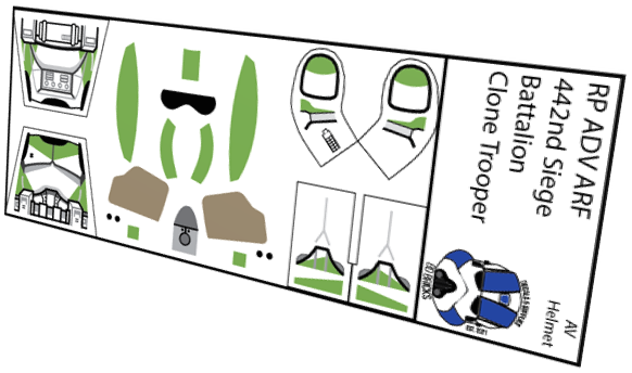 442nd Siege Battalion Clone ADV ARF