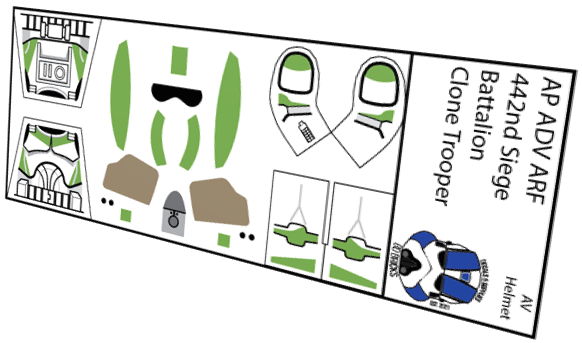 442nd Siege Battalion Clone ADV ARF