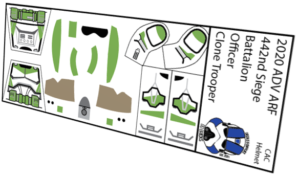 442nd Siege Battalion Clone ADV ARF
