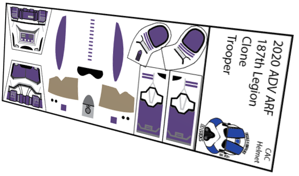 187th Legion Clone ADV ARF